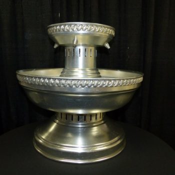 5 Gallon Silver Beverage Fountain